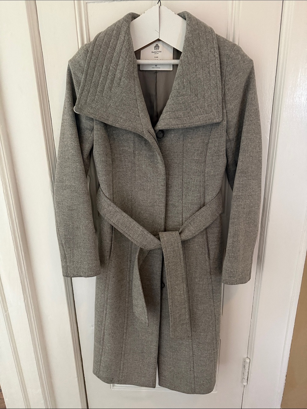 Babaton Connor Coat Labelled in Gray